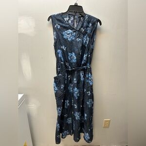 Rachel Comey Maze Sleeveless Squiggle Rose